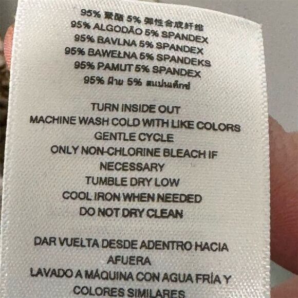 Michael Kors L Snake Print Wrap Top Brown Beige Faux Wrap Blouse Gold Zip Detail - Picture 10 of 10